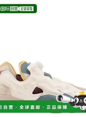 自营 Reebok Insta Pump运动鞋-月白色/奶油色 美国奥莱直发锐步