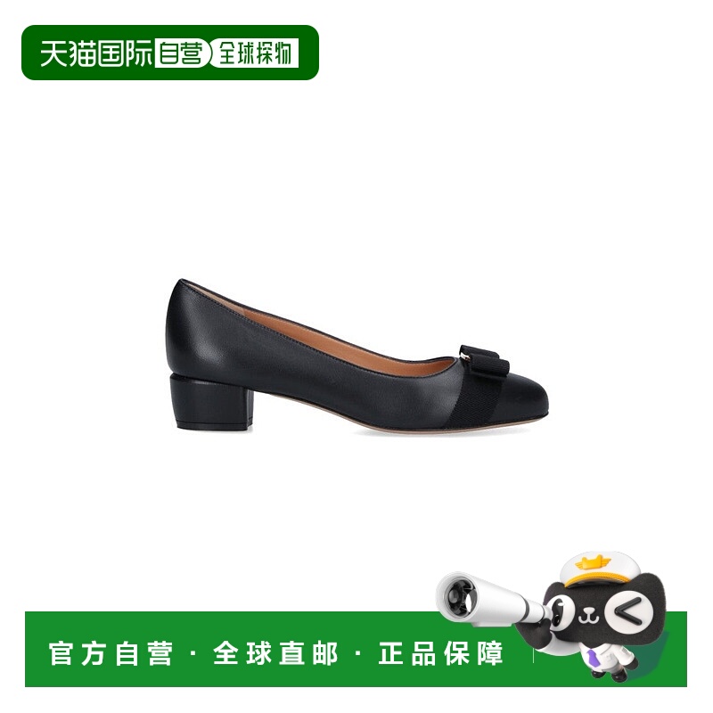 自营salvatore ferragamoHigh Heel Pumps With Pointed Toe - bl