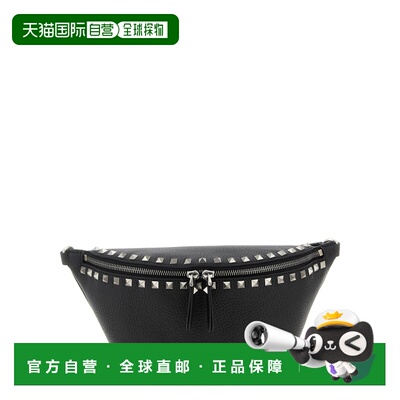自营Valentino Garavani Men's Rockstud Belt Bag - black 美国