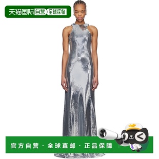 女士 银色 连衣裙 香港直邮潮奢 Sequin Mônot Top 1h可退 Tank