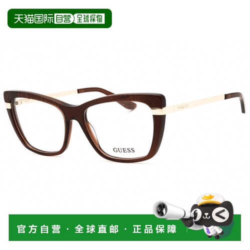自营guessGU50246 048闪亮深棕色54mm-闪亮深棕色 美国奥莱直发