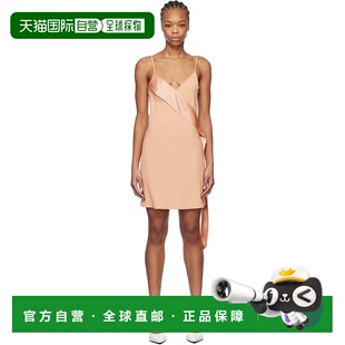 1h可退 香港直邮潮奢 Blumarine 蓝色情人 女士 粉色饰带连衣裙 P