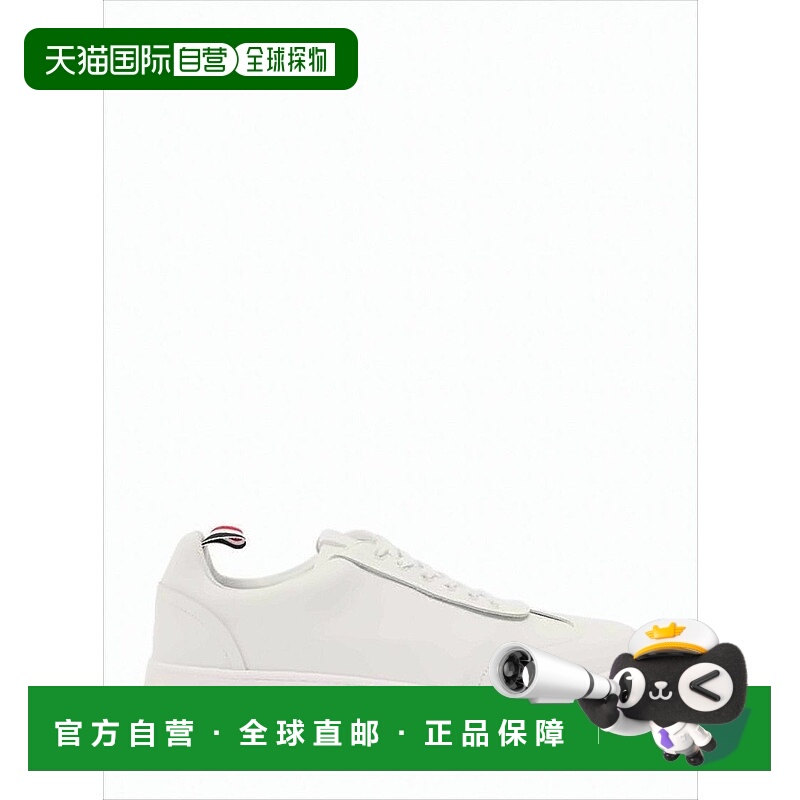 自营thom browneLow-Top Sneakers With Smooth Calfskin Upper A