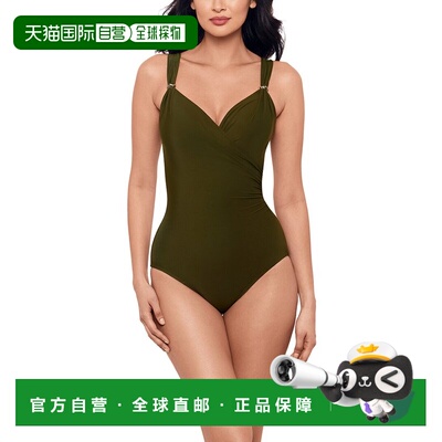 自营Miraclesuit Razzle Dazzle Siren One-Piece - green 美国奥
