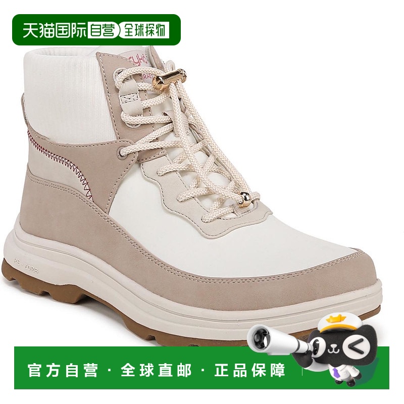 自营 rykaBrae 2 女式 Fax 皮革寒冷天气冬季和雪地靴 - 米色多色
