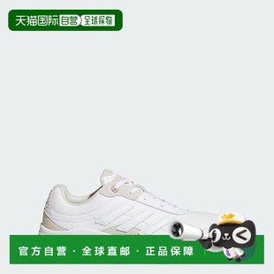 自营 adidas Zoysia女式无钉高尔夫鞋-云白色/云白色/氧化铝 美国