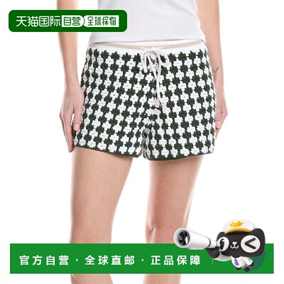 自营THE UPSIDE Portobello Malik Crochet Short - brown 美国奥
