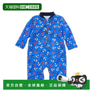 自营 Rachel Riley Anchor Zip-Up Rash Guard - multi 美国奥莱