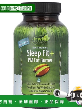 香港直邮爱乐能,Sleep Fit + PM Fat Burner, 60 Liquid Softgels