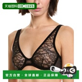 Bonded Bra 自营Wolford Leaves Plunge black 美国奥莱直发
