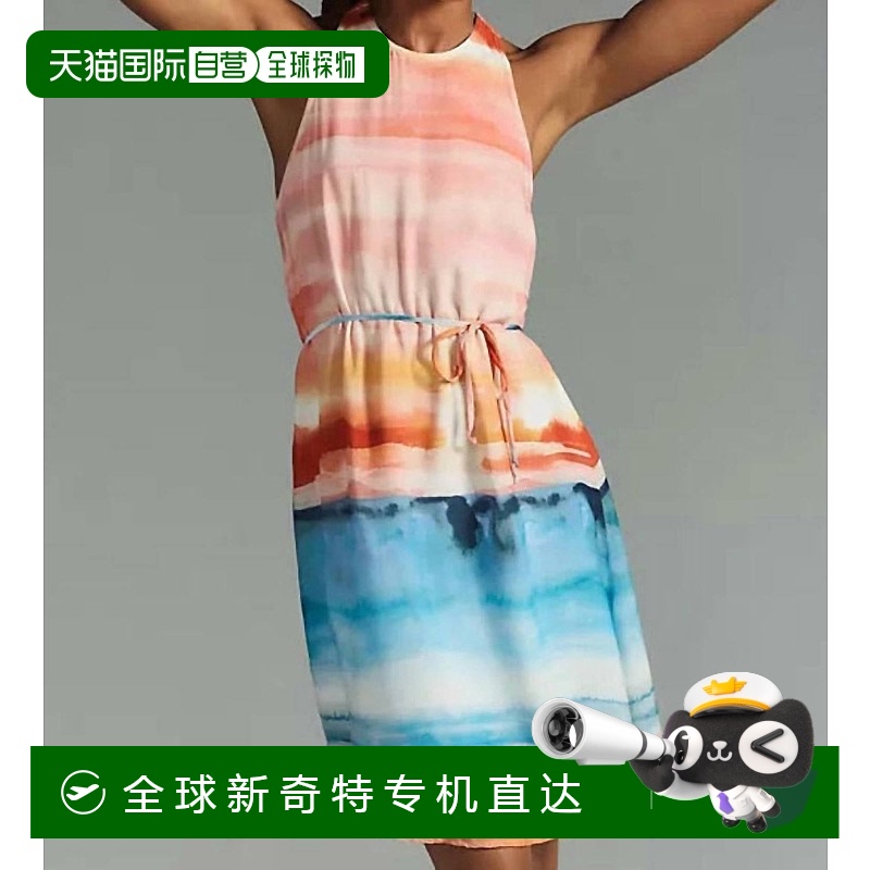 自营bella dahlHorizo​​n 款露背迷你连衣裙 - horizo​​n 【美国