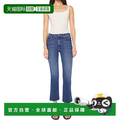 自营Mother Women's Mid Rise Smokin Double Flood Jeans, Start