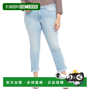 修身 踝部 NorthStar 自营NYDJ 蓝色 Sheri 牛仔裤 美国奥 Plus