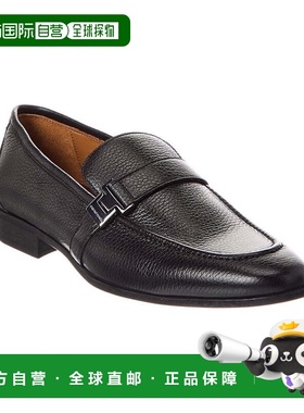 自营Bruno Magli Men's Arlo Leather Loafer - black 美国奥莱直