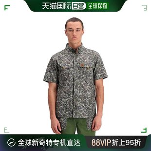 Designs 香港直邮潮奢 Topo 复古河流短袖 衬衫 男士