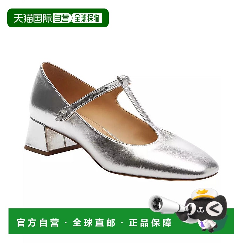 1h可退 【美国直邮】coach 女士 时尚休闲鞋蔻驰粗跟玛丽珍鞋