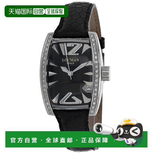 自营Locman Women's Black dial Watch - black 美国奥莱直发