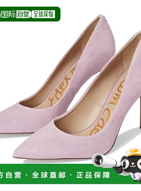 自营Women's Sam Edelman Hazel Pump  Mauve Lilac Leather Stil