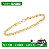 14kt 黄金 Link Ross Bismark 意大利 手链 Simons 英寸 美
