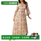 Bob beige Silk Mara 自营Hale Dress Blend Maxi 美国奥莱直发