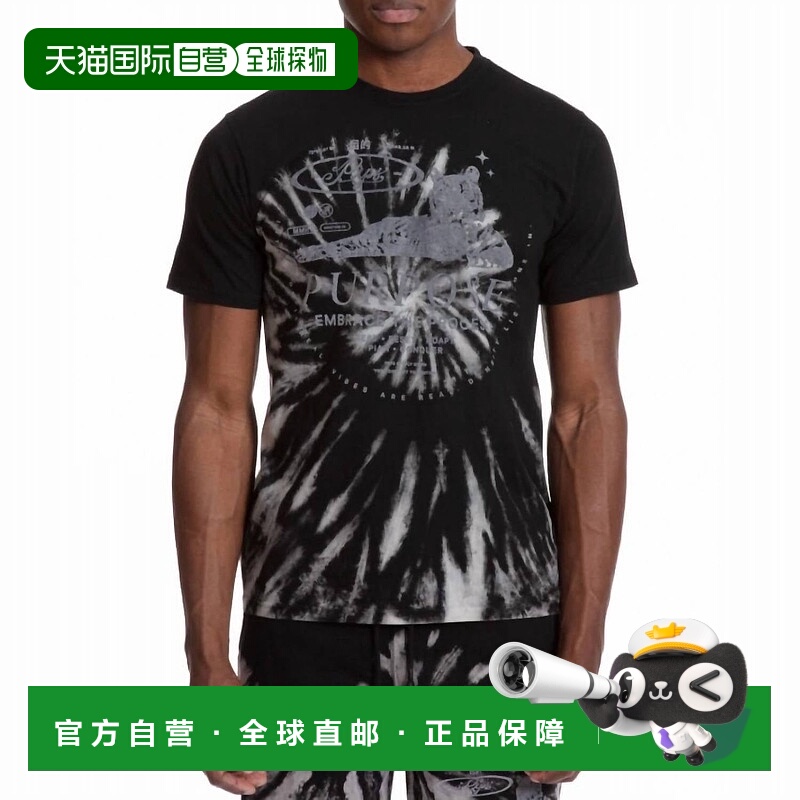 自营 prps男士黑色 Pound T 恤 - 黑色 美国奥莱直发