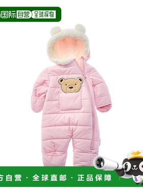 自营Wippette 3D Cute Bear Applique Quilted Pram - pink 美国