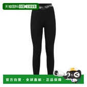 Philipp Stones Plein 美国奥莱直发 自营 黑色 高腰紧身裤