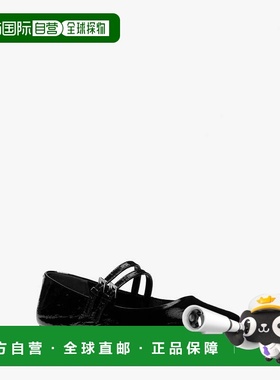 自营michael korsMatilda专利柔性芭蕾舞平底鞋-黑色 美国奥莱直