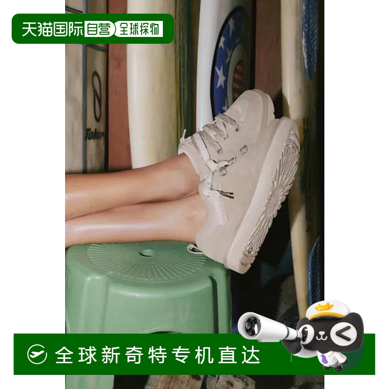 1小时内可退 【美国直邮】ugg 女士 时尚休闲鞋厚底运动鞋拖鞋