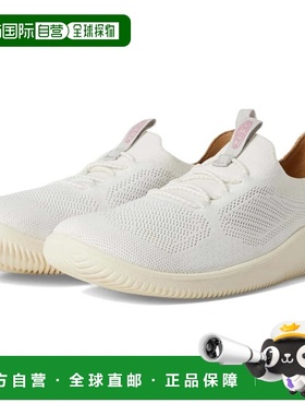 自营Women's KEEN KNX Knit Sneakers Star White Slip On Comfor