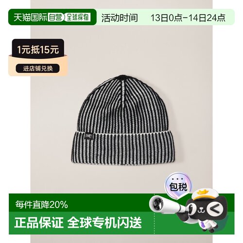 美国直邮Arc'teryx始祖鸟 Ribbed Toque 冬季徒步保暖羊毛混纺