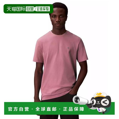 【美国直邮】calvin klein/凯文克莱 男士 上装T恤【付后1h可退】