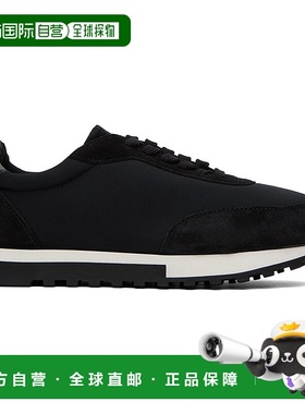 1h可退 香港直邮潮奢 The Row 女士 黑色 Owen 运动鞋 F1284L25W