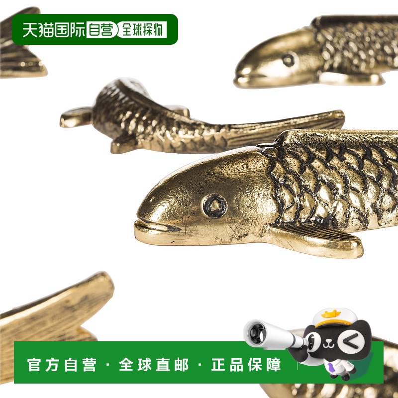 自营 Safavieh 锦鲤壁饰 - 古金色 美国奥莱直发
