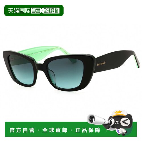 自营kate spadeFABIA/S 07ZJ IB黑绿/灰绿渐变-黑绿 美国奥莱直发