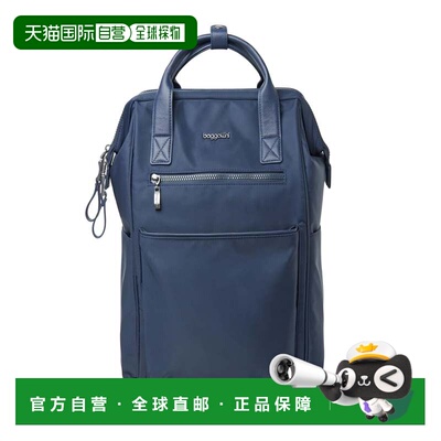 自营baggallini Soho Laptop Backpack Travel Bag - french navy
