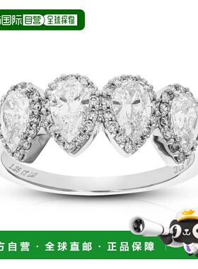 自营vir jewels1.25 cttw Lab Grown Diamond 4 Stone Engagement