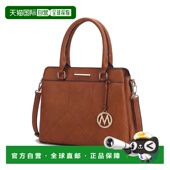 手提包 collectionMia 自营mia Elodie三格女式 干邑 美国奥
