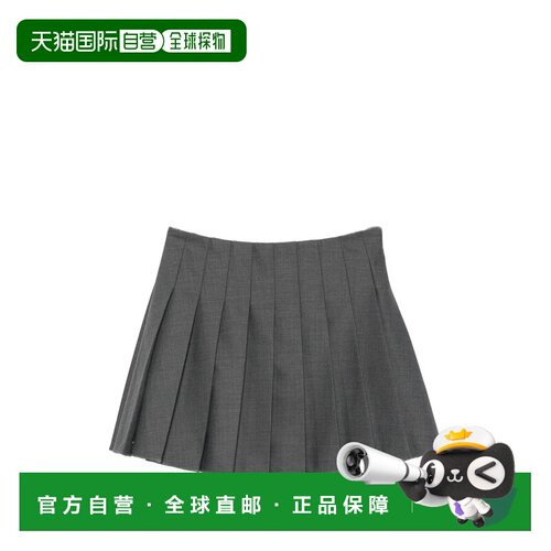 香港直邮Self-Portrait 百褶裙 PF26-006SK-GR  GREY