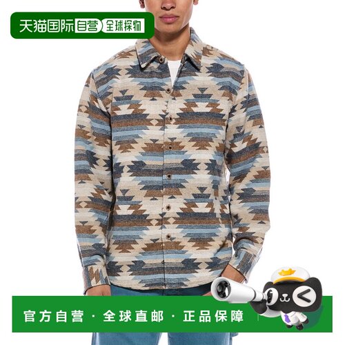 美国直邮自营weatherproof vintage防风雨复古无衬里西南羊毛混