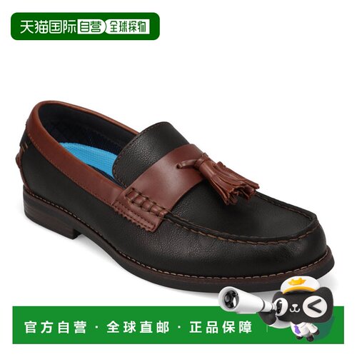 自营Dockers Mens Pullman Dress Tassel Penny Loafer - black/b