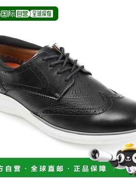 自营 Thomas & Vine Savage 压花翼尖德比鞋 - 黑色 美国奥莱直发