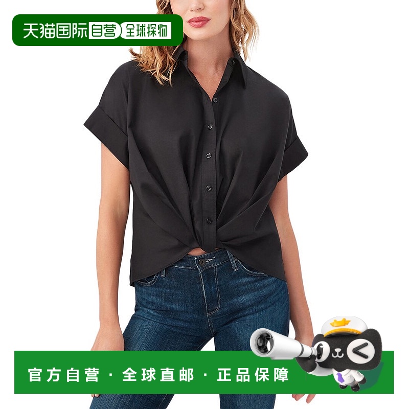 自营 Trina Turk Coty Top - black 美国奥莱直发