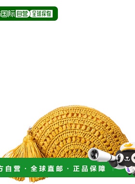 自营 Mar Y Sol Alina 手拿包 - 黄色 美国奥莱直发编织包