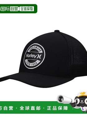 1h可退 【美国直邮】Hurley 赫尔利 男士黑色 Charter 卡车司机 S
