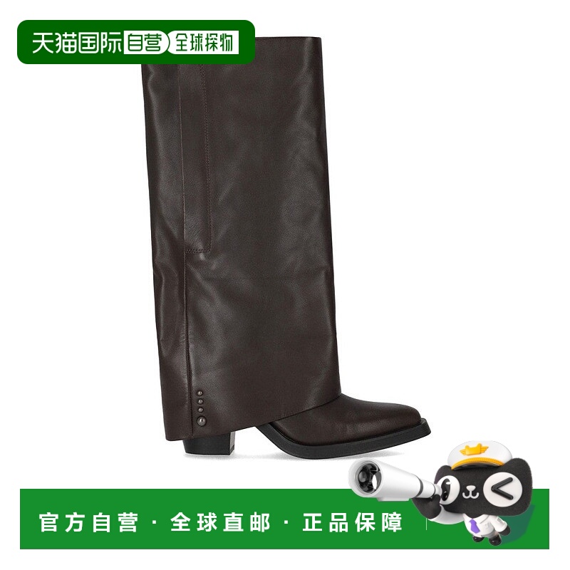 自营ashJackson Brown Heeled Boot - black 美国奥莱直发
