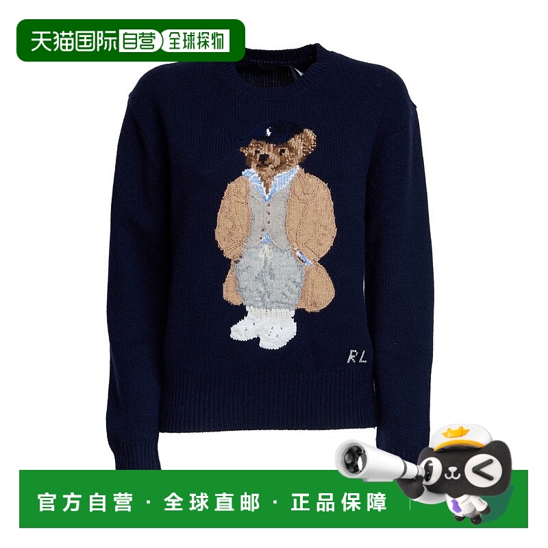 自营polo ralph laurenPolo Bear Crewneck Sweater In Wool, Cas