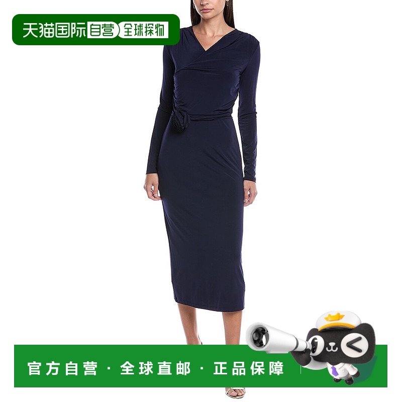 自营 Marella Fagotto针织连衣裙-蓝色 美国奥莱直发