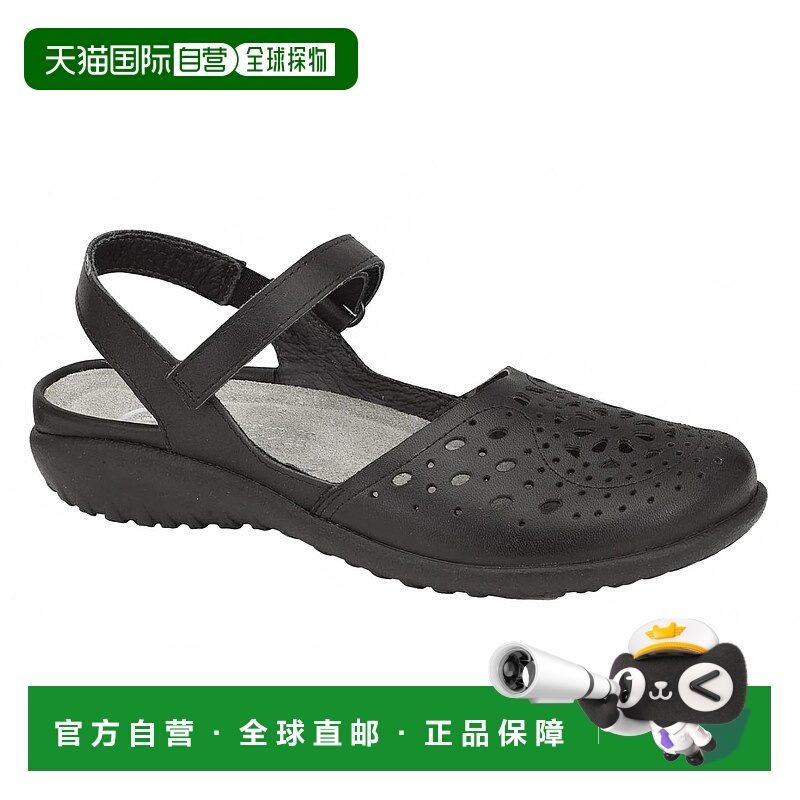 自营naot女式Arataki凉鞋，黑色 美国奥莱直发