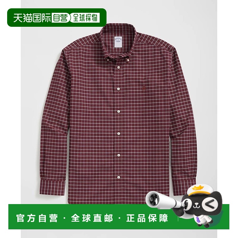 1h可退 【美国直邮】Brooks Brothers Stretch Cotton Non Iron O